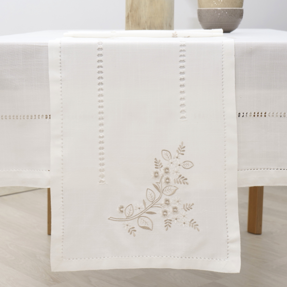 Runner 40x180 1535 Ecru Dimeco