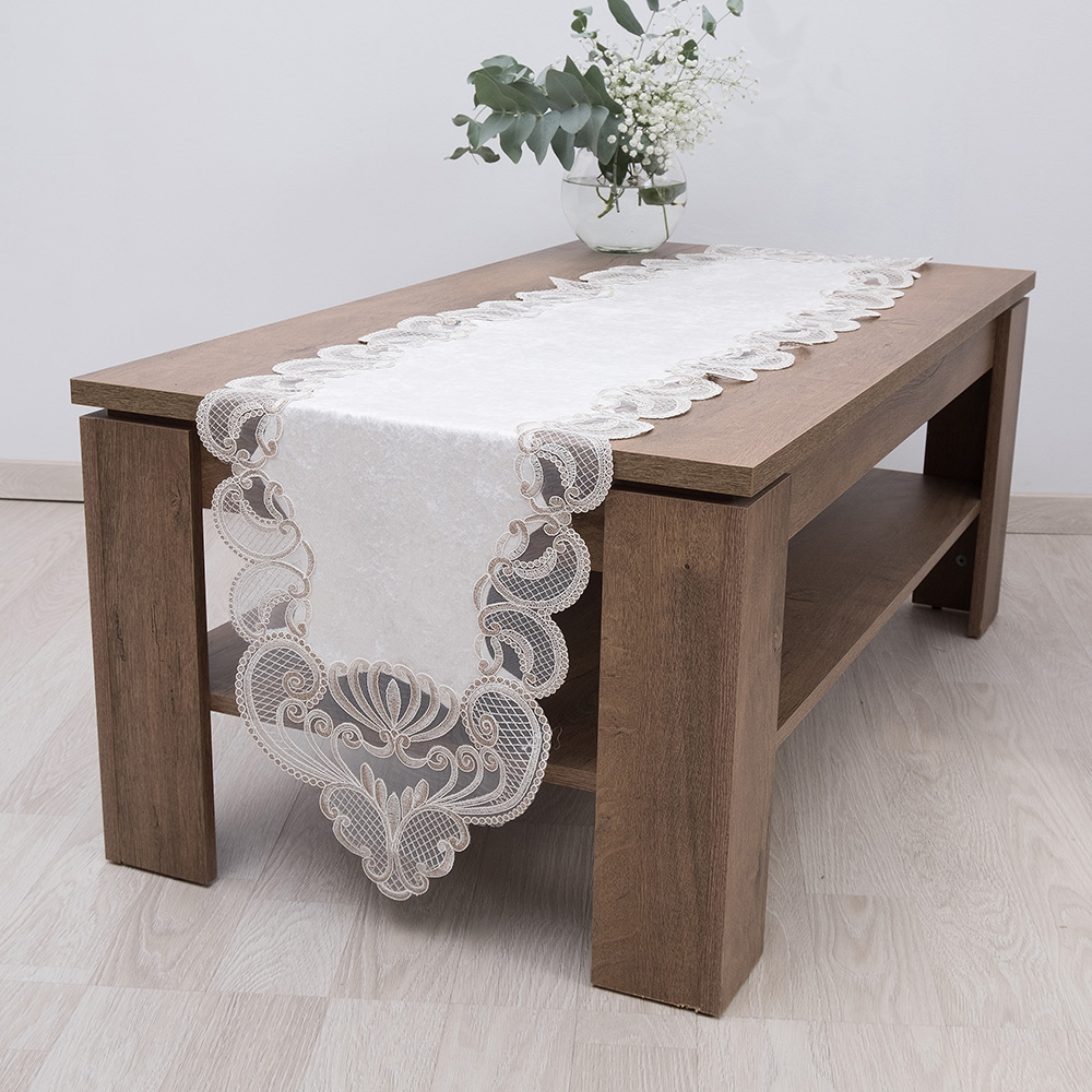 Τραπεζομάντηλο 160x220 Dimeco 2138 Ecru