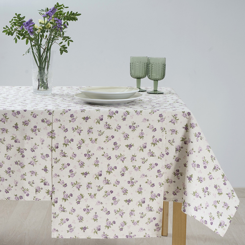 Tραπεζομάντηλο 140x220 Dimeco 5218 Lila