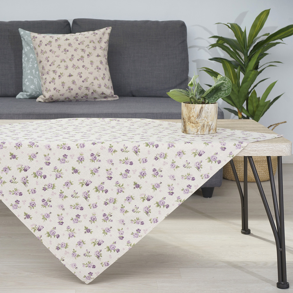 Tραπεζομάντηλο 140x220 Dimeco 5218 Lila