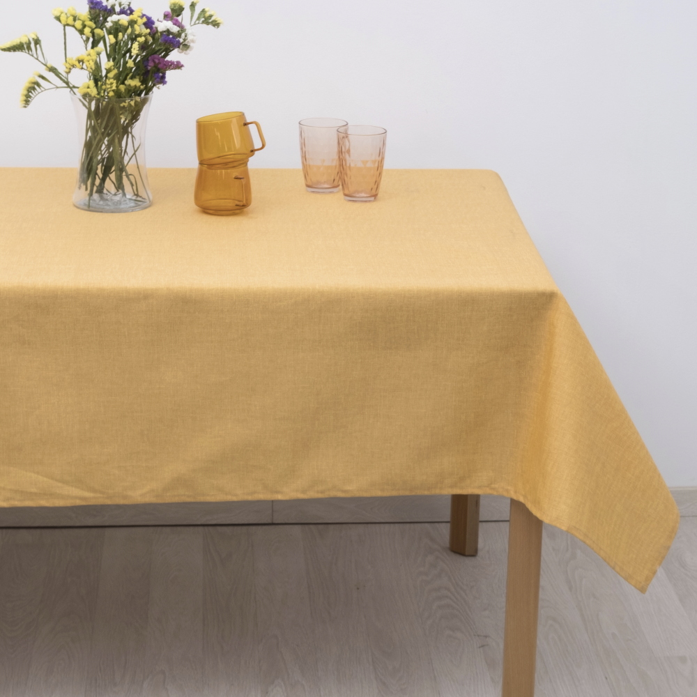Τραπεζομάντηλο Λονέτα 140x300 Dimeco 5403 Yellow
