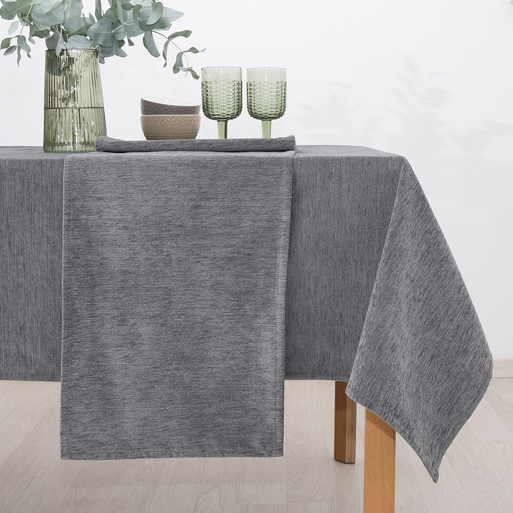 Τραπεζομάντηλο 140x220 Dimeco 7700-14 Grey