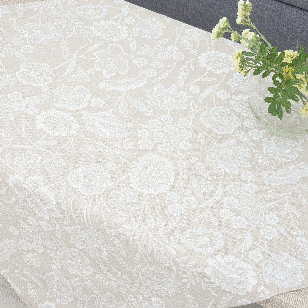 Τραπεζομάντηλο Στόφα Allover 135x180 Dimeco 8095 Beige