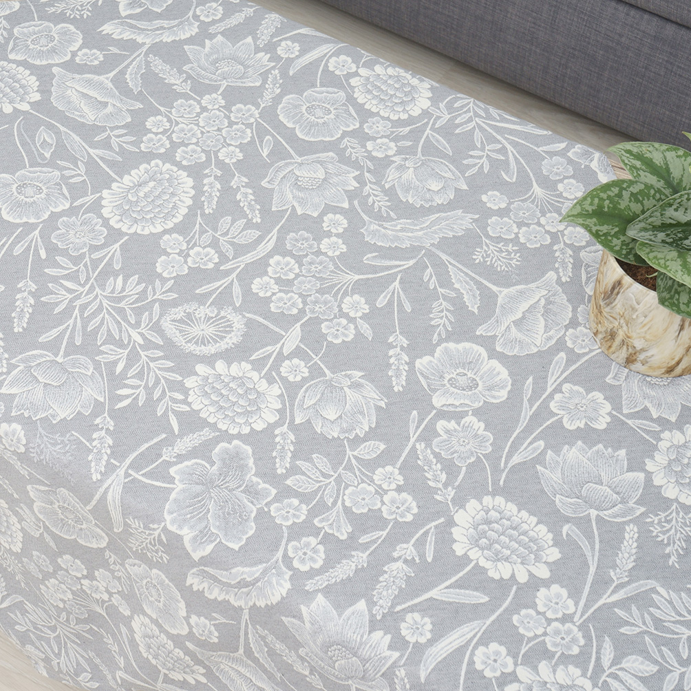 Τραπεζομάντηλο Στόφα Allover 135x180 Dimeco 8095 Grey