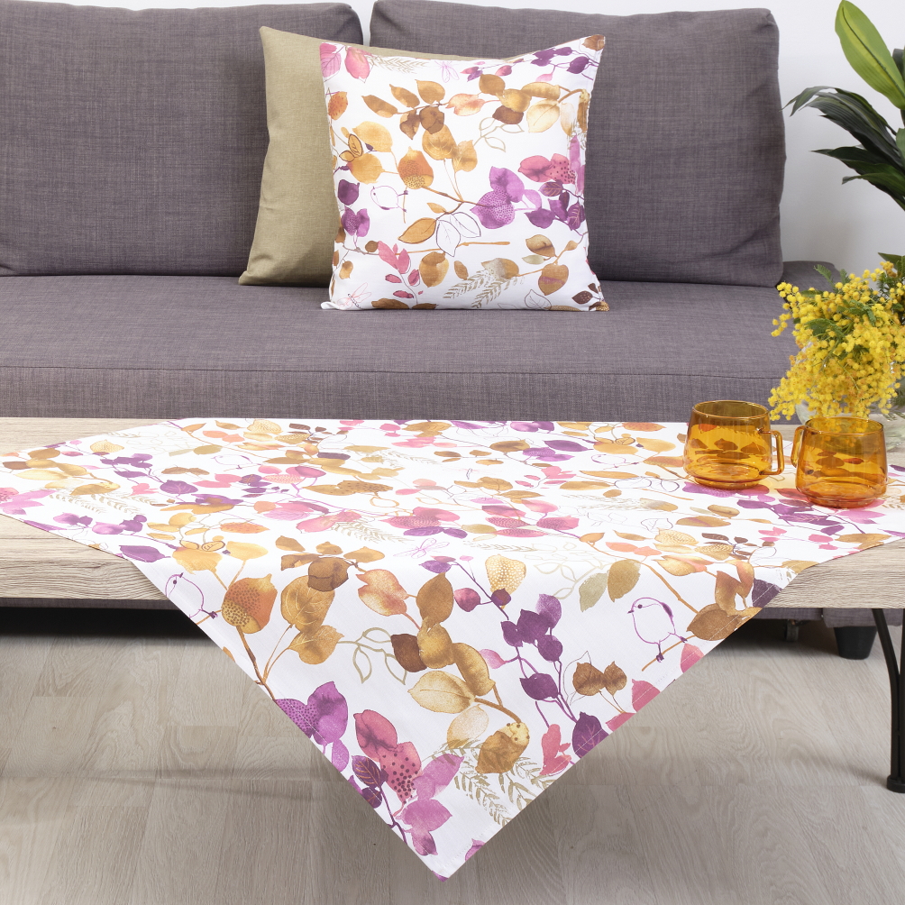 Καρέ 85x85 Dimeco Grace Purple