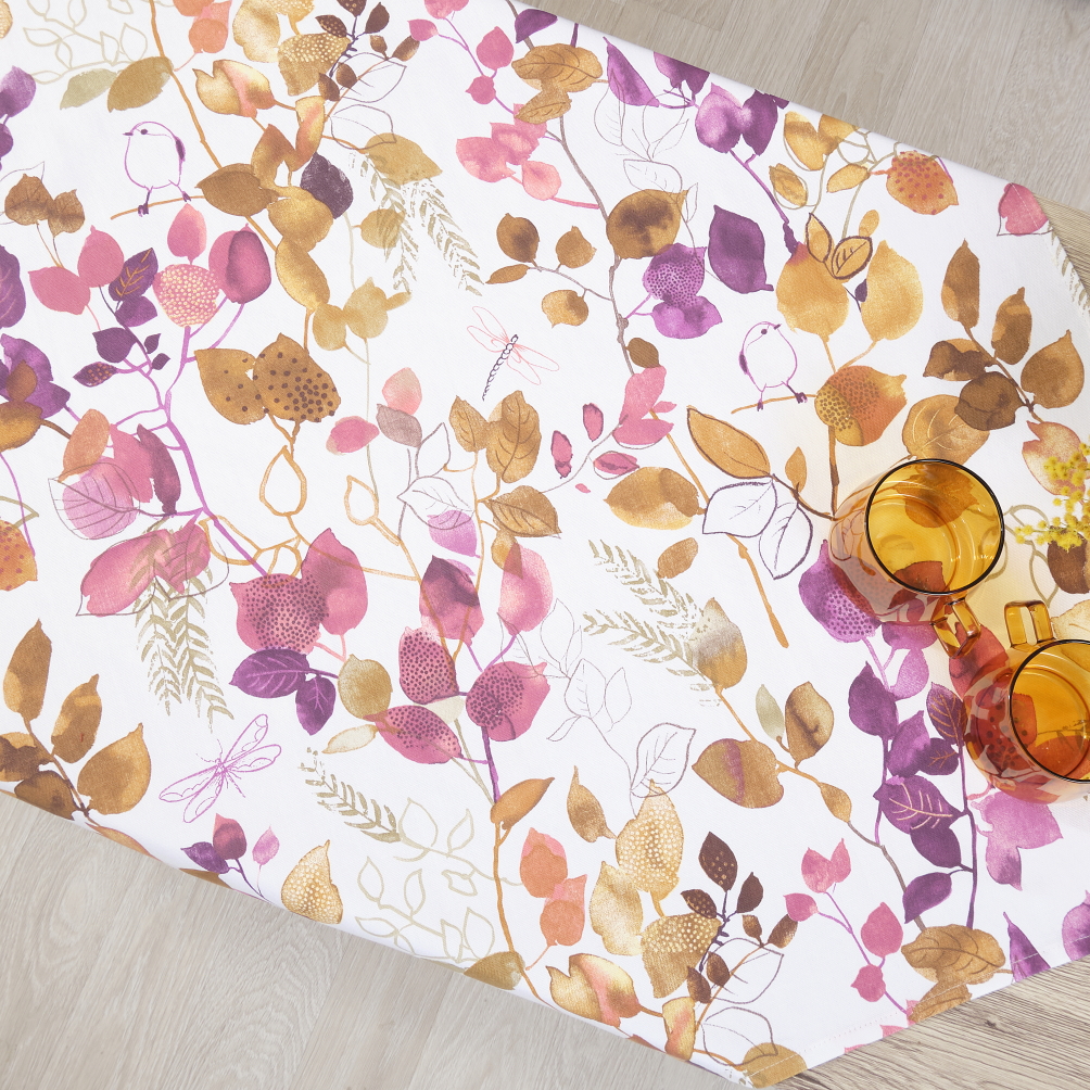 Σουπλά  Τυπωτό Βαμβακερό 35x50  Dimeco Grace Purple