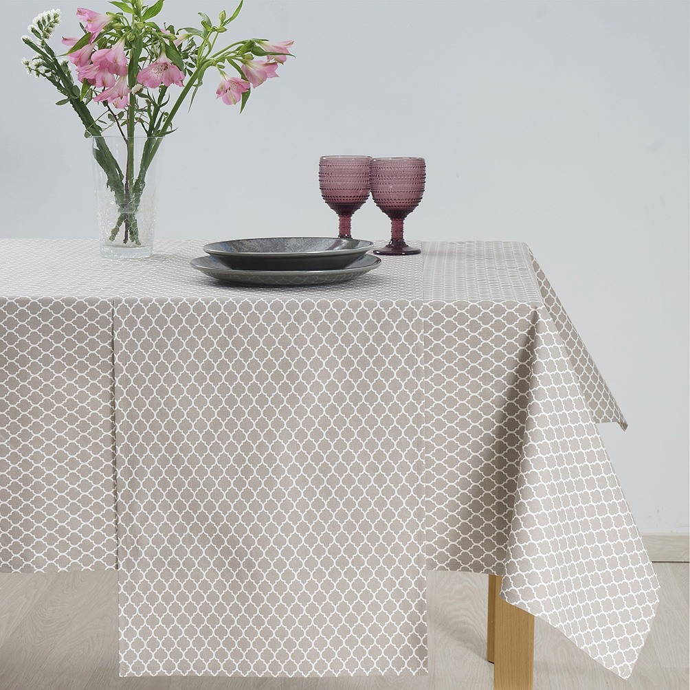 Tραπεζομάντηλο 140x260 Dimeco Luz Brown