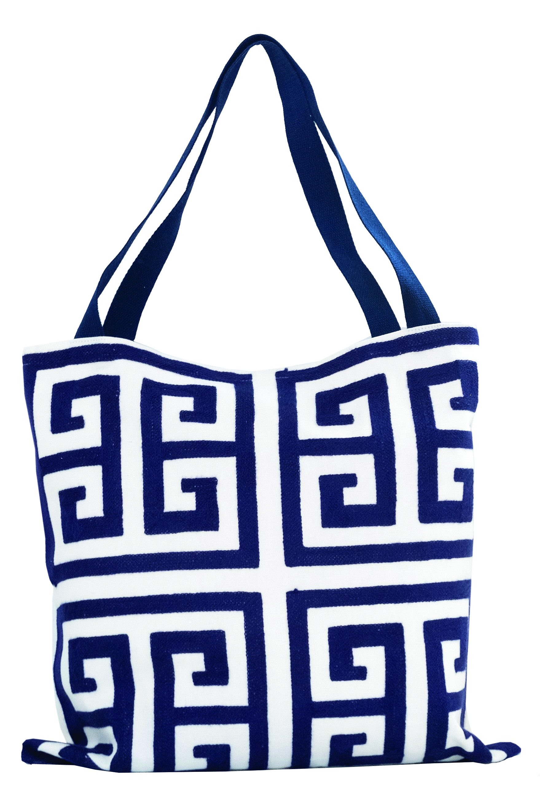 Τσάντα Κεντητή 45x45  Dimeco Zy-1255 Blue