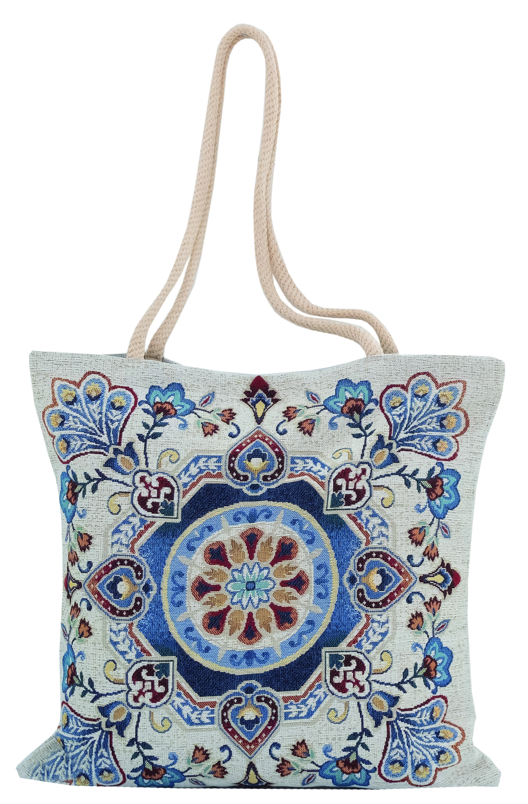 Τσάντα Στόφα 45x45  Dimeco Morena Blue