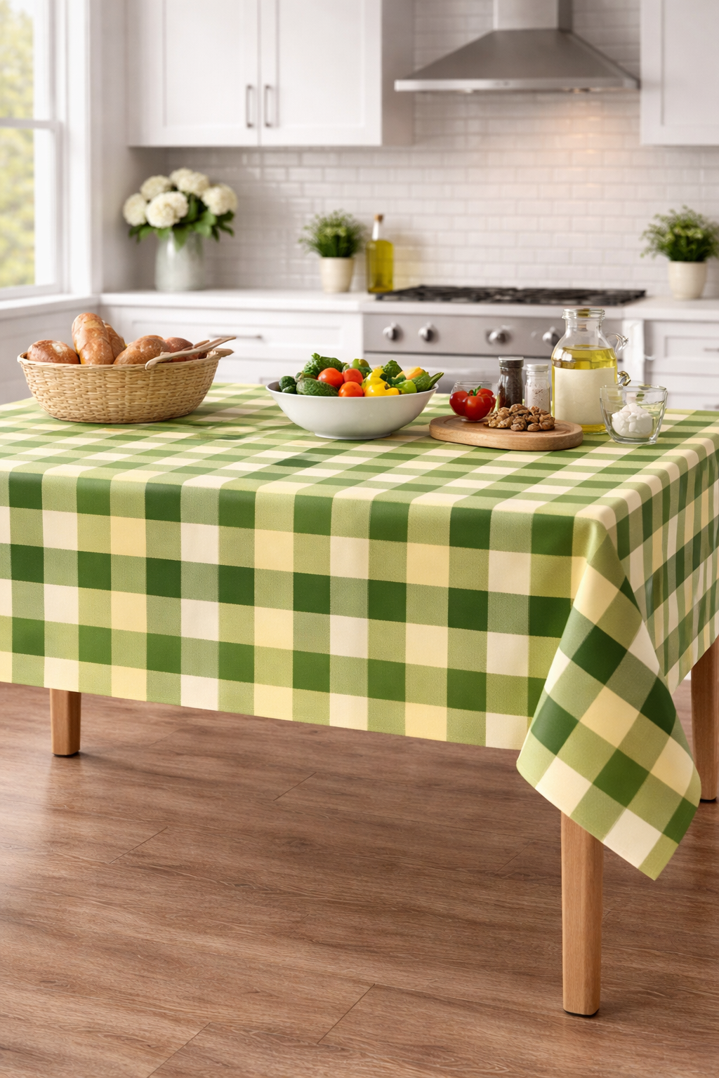 Τραπεζομάντηλο φαγητού Σχ. 6997 polyester/cotton Green
