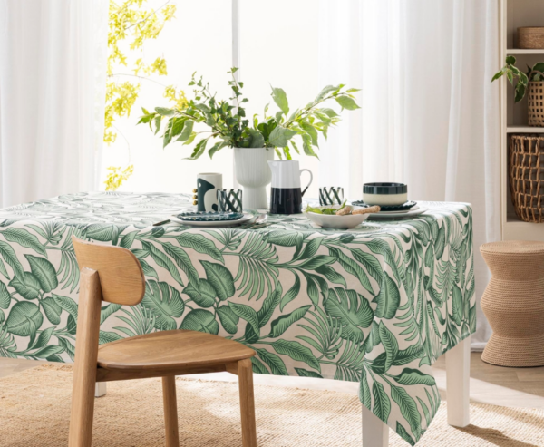 Τραπεζομάντηλο 140x240cm Σχ. Stylis sauge polycotton