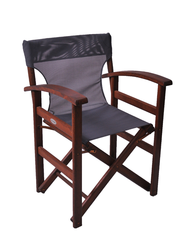 Ανταλλακτικό Πανί Καρέκλας Σκηνοθέτη 57x79x57 OEMΦόρμα 4 PVC 255 Γκρί Μάυρο