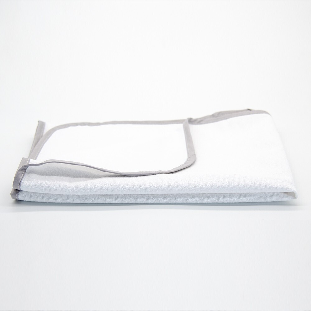 Aδιάβροχο προστατευτικό σελτεδάκι Flannel 40x60 Γκρί