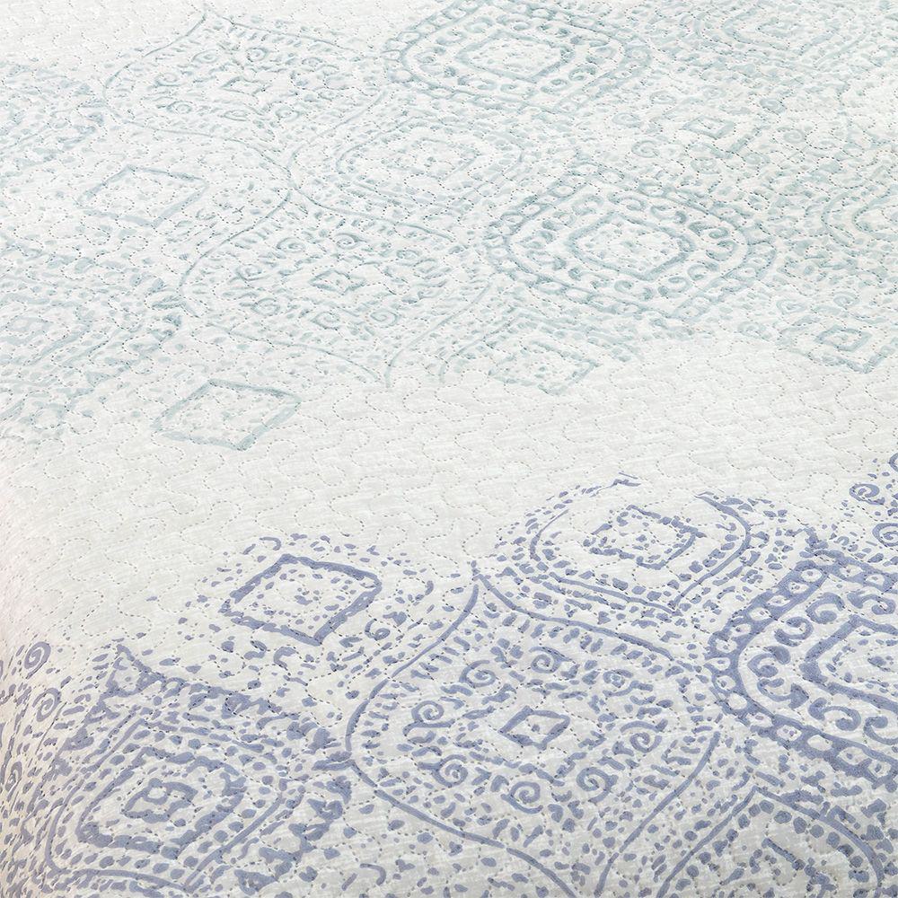 LINO ΚΟΥΒΕΡΛΙ SERY WHITE-GREY 220X240