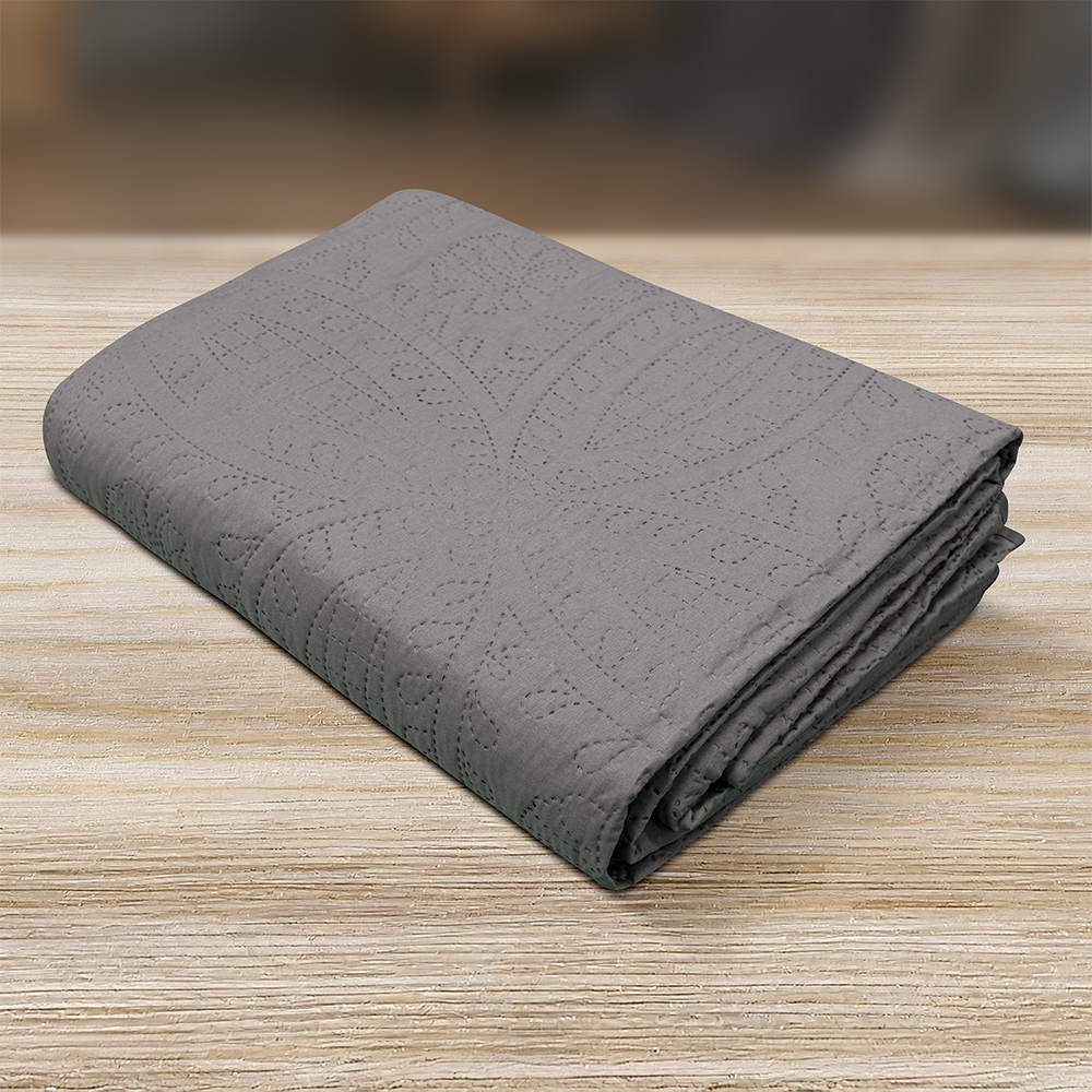 LINO ΚΟΥΒΕΡΛΙ LIGERO GREY 220X240