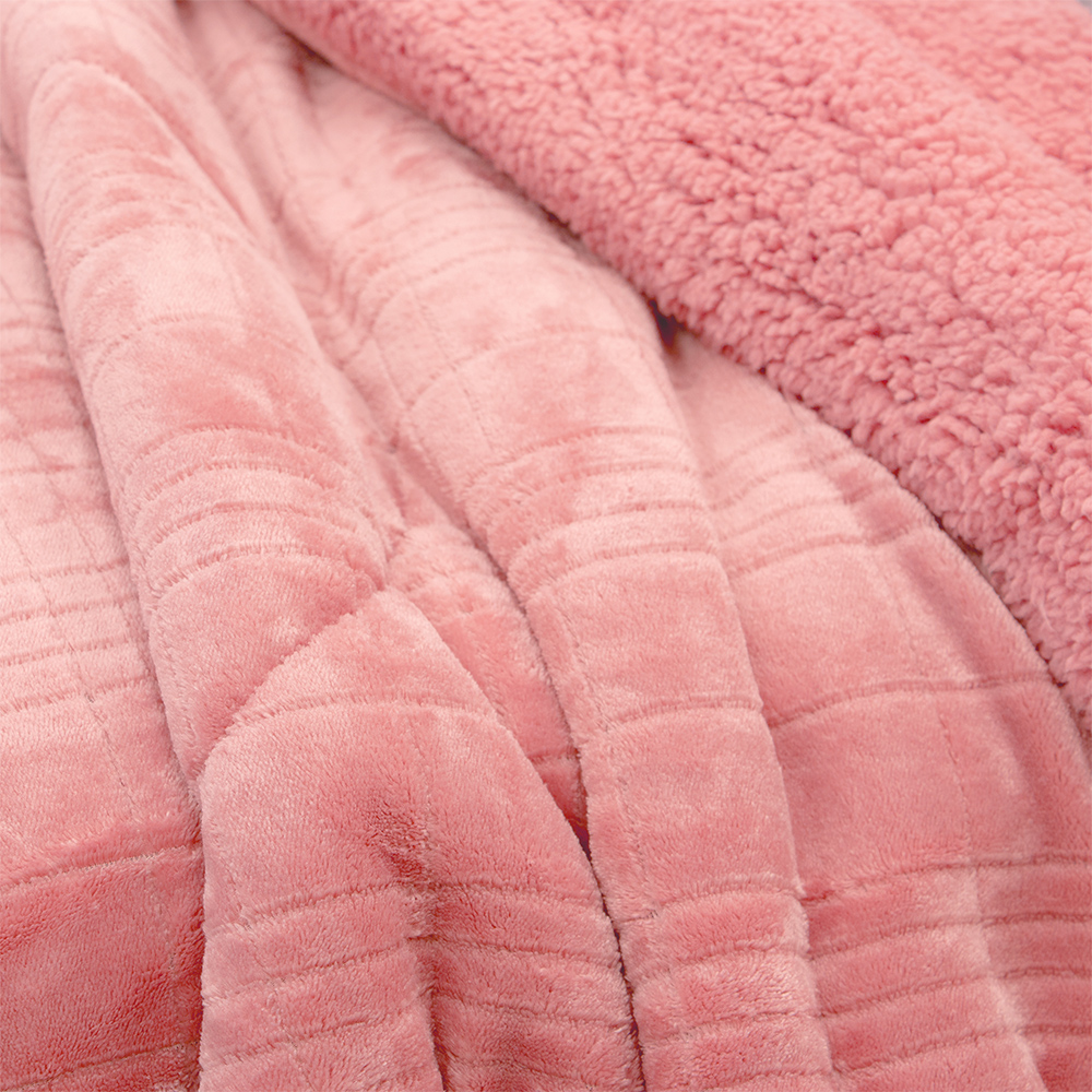 LINO ΚΟΥΒΕΡΤΟΠΑΠΛΩΜΑ DANIA OLD PINK 220X240