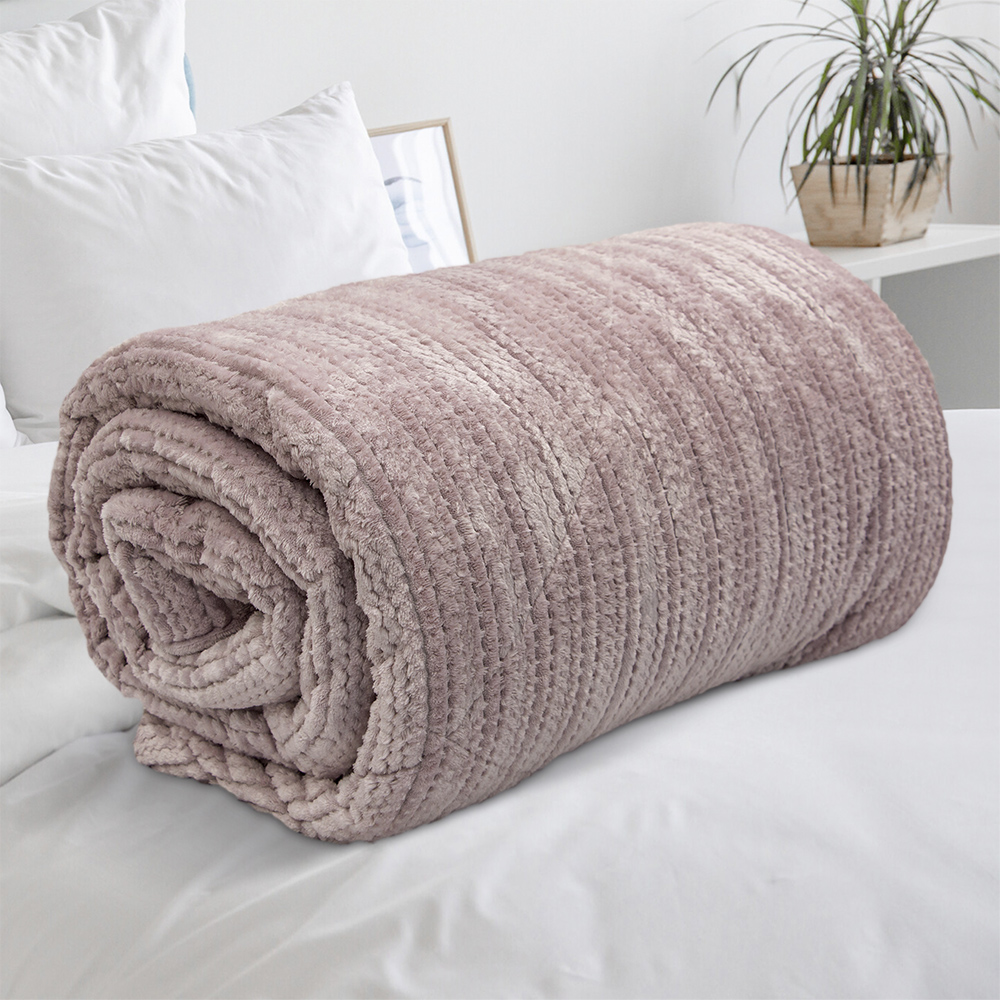 LINO ΚΟΥΒΕΡΤΟΠΑΠΛΩΜΑ STACY LILAC 220X240