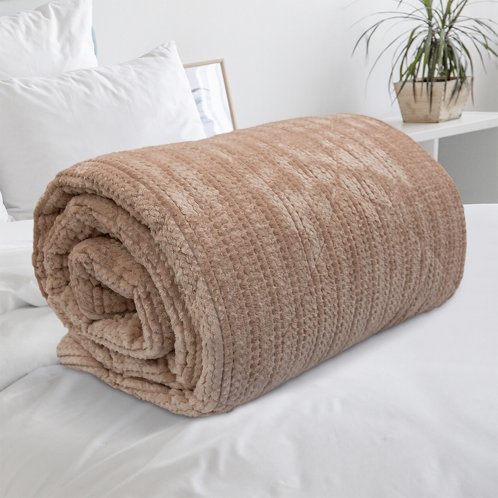 LINO ΚΟΥΒΕΡΤΟΠΑΠΛΩΜΑ STACY SALMON 220X240