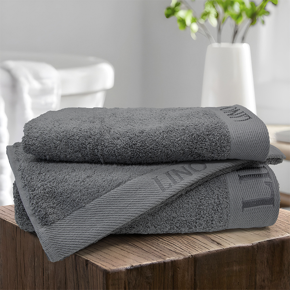 Πετσέτα Χεριών 40x60 Lino Brandy Grey
