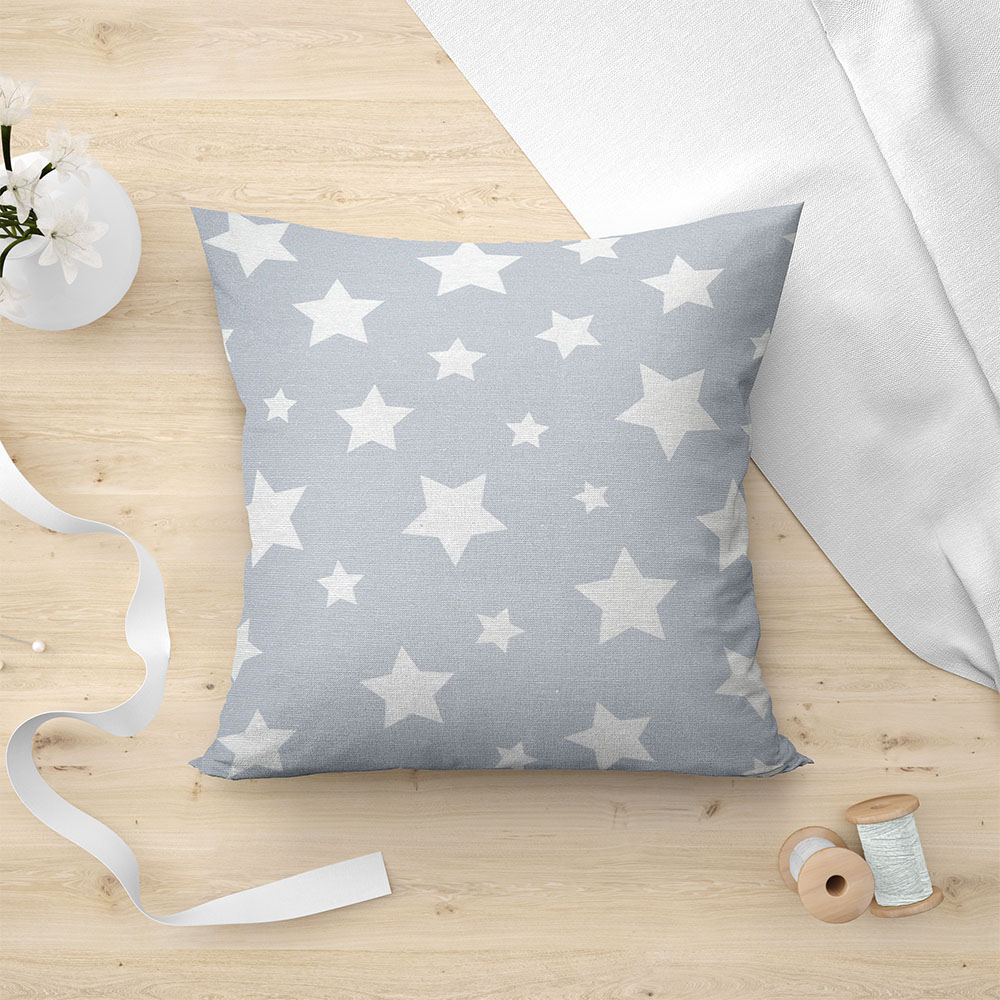 Μαξιλαροθήκη Διακοσμητική 45x45 Lino Stel 801 Grey