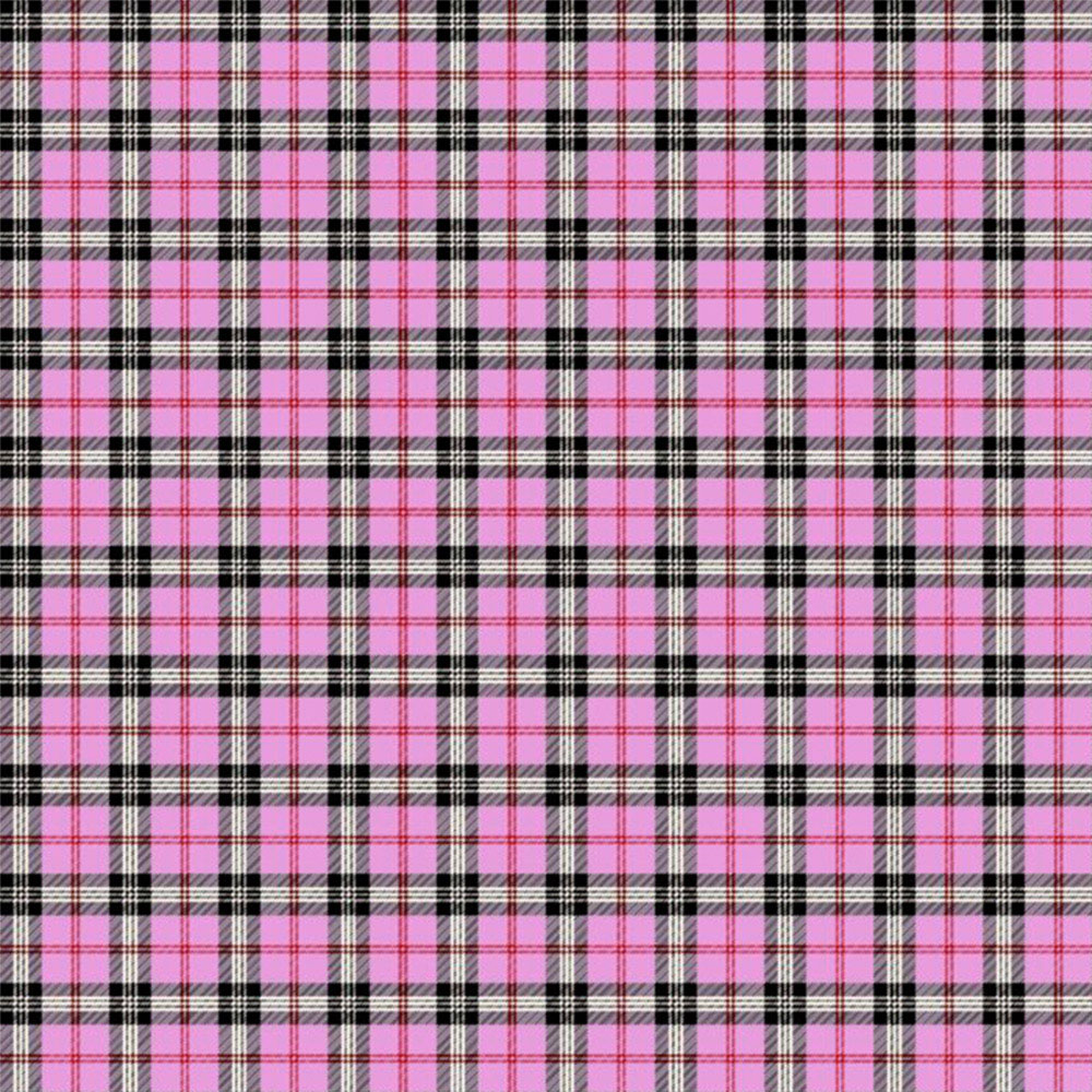 Μαξιλάρι Διακοσμητικό 45x45 Lino Tartan 301 Pink