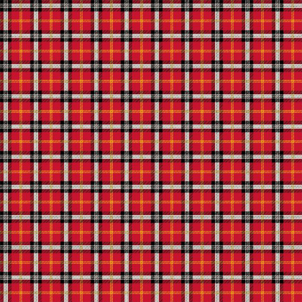 Μαξιλάρι Διακοσμητικό 45x45 Lino Tartan 401 Red