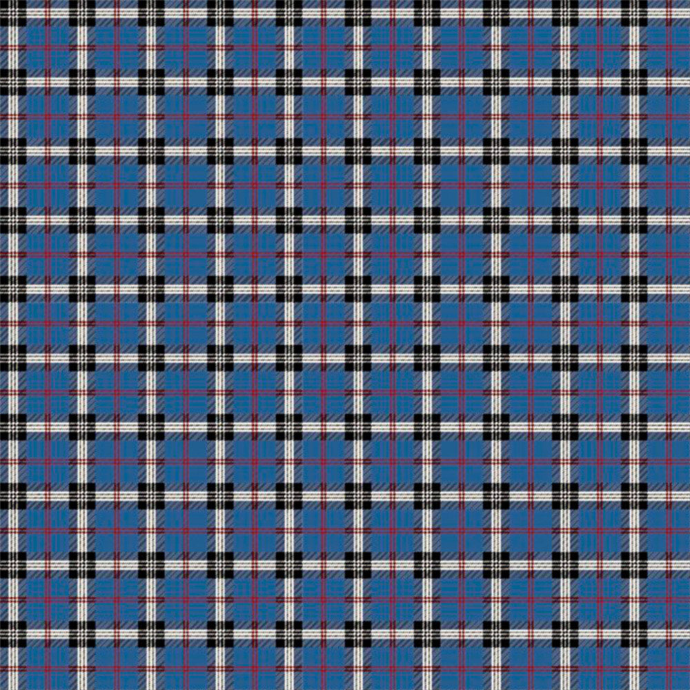 Μαξιλαροθήκη Διακοσμητική 45x45 Lino Tartan 602 Blue