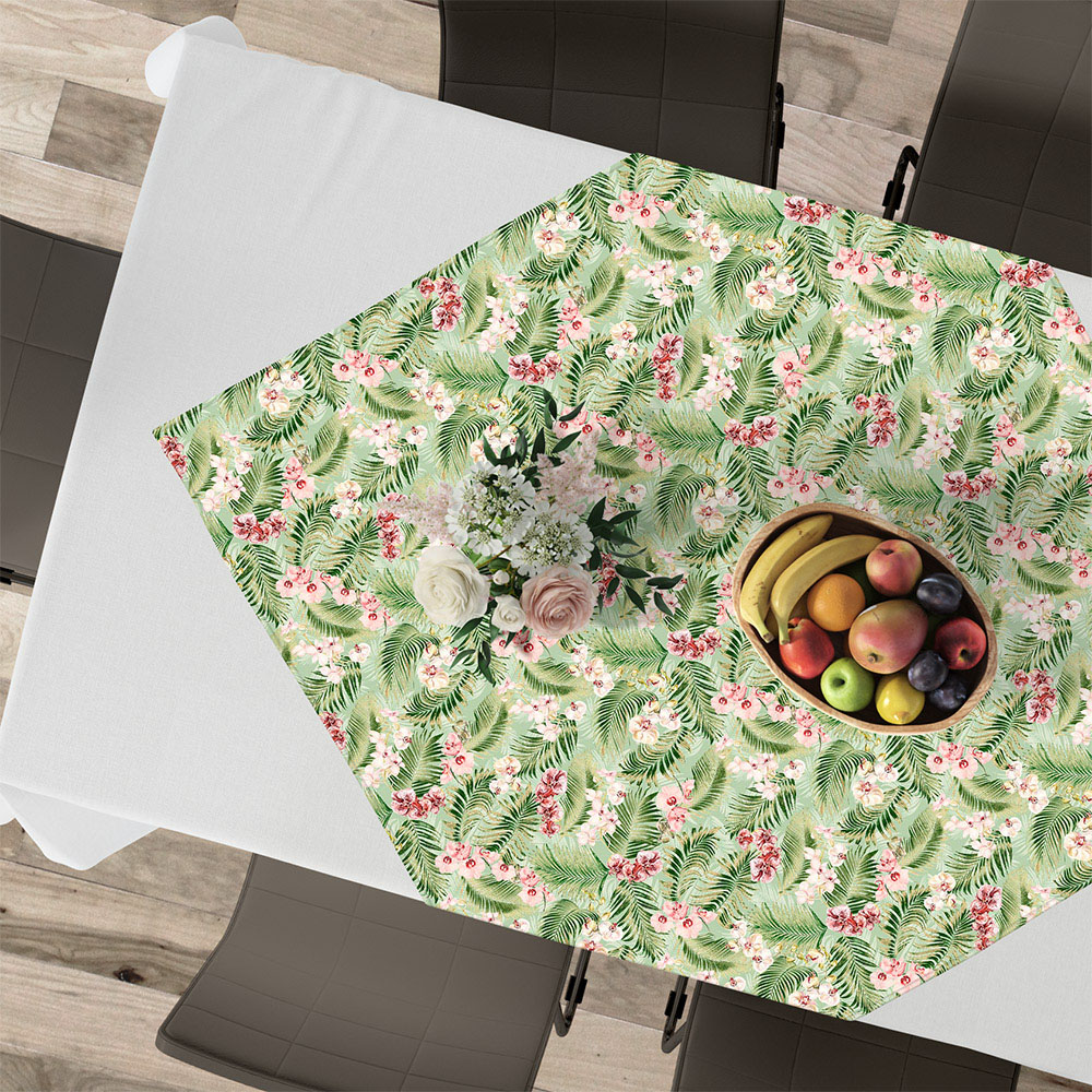 Καρέ 90x90 Lino Freya 701 Green