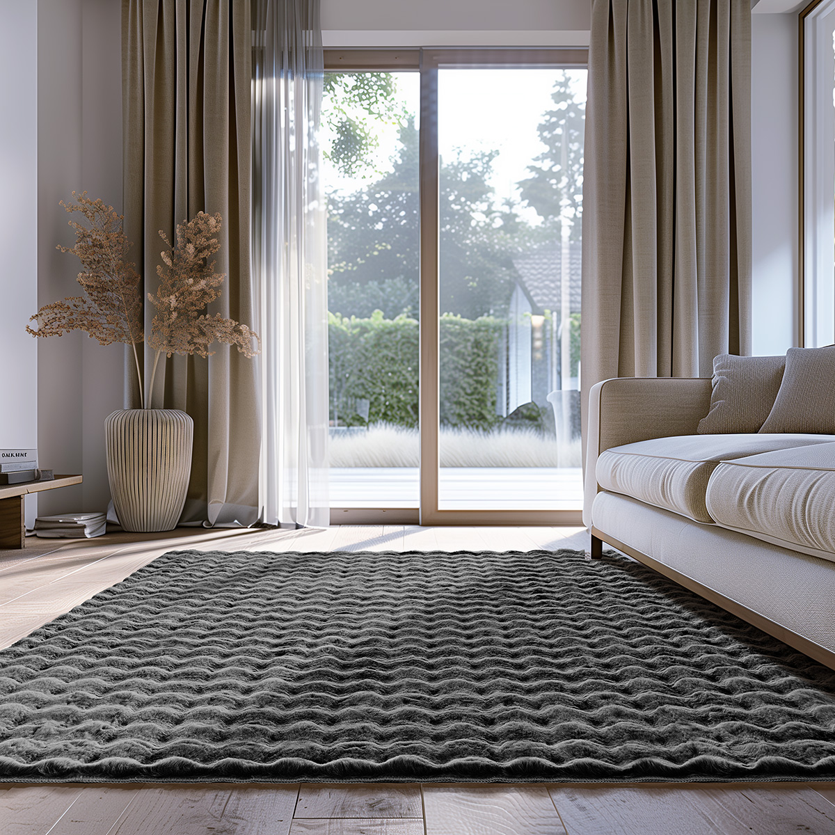 LINO ΧΑΛΙ DOUX 3D DGREY 160X230