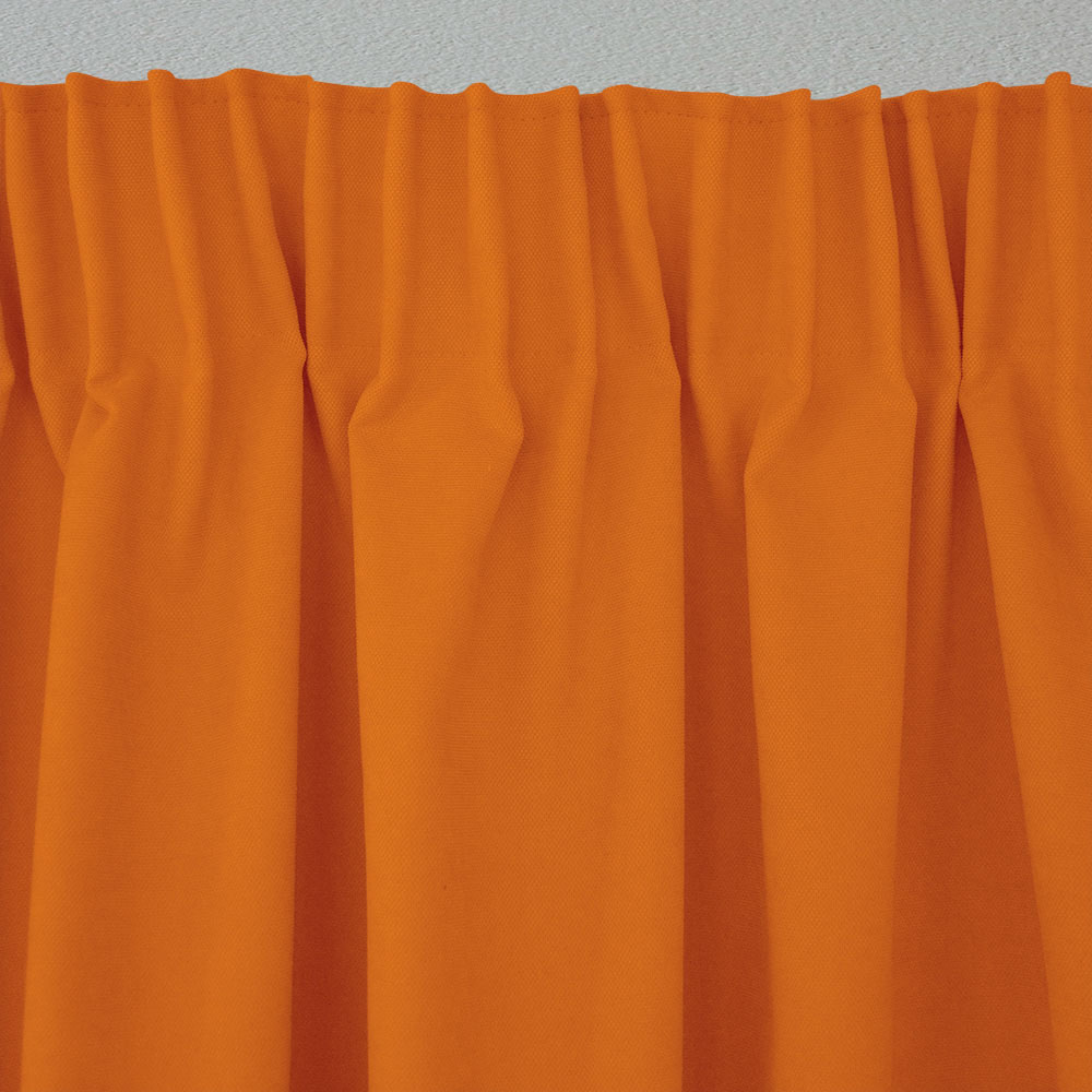 Κουρτίνα Με Τρέσα 140x280 Lino Renas 106 Orange