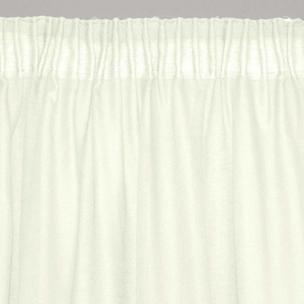 Κουρτίνα Με Τρέσα 145x295 Lino Line  050 Off White