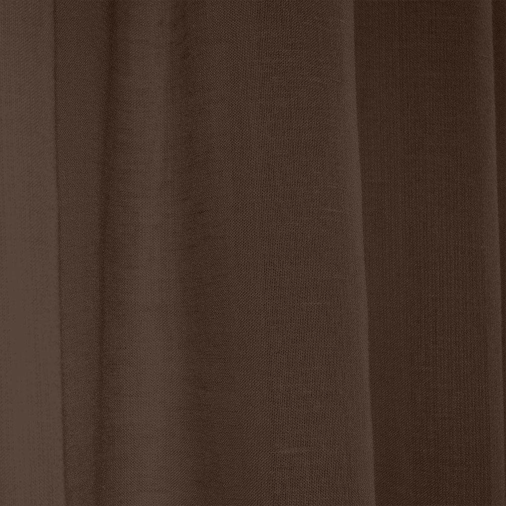 Κουρτίνα Με Τρέσα 145x295 Lino Line  902 Dbrown