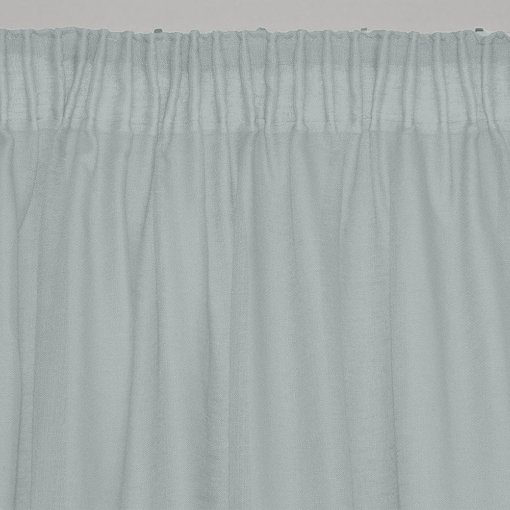 Κουρτίνα Με Τρέσα 145x295 Lino Line  802 Grey-Blue
