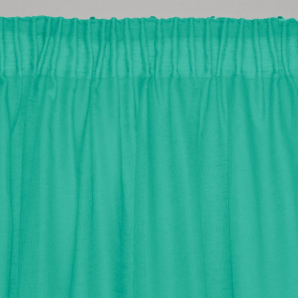 Κουρτίνα Με Τρέσα 145x295 Lino Line  701 Aqua