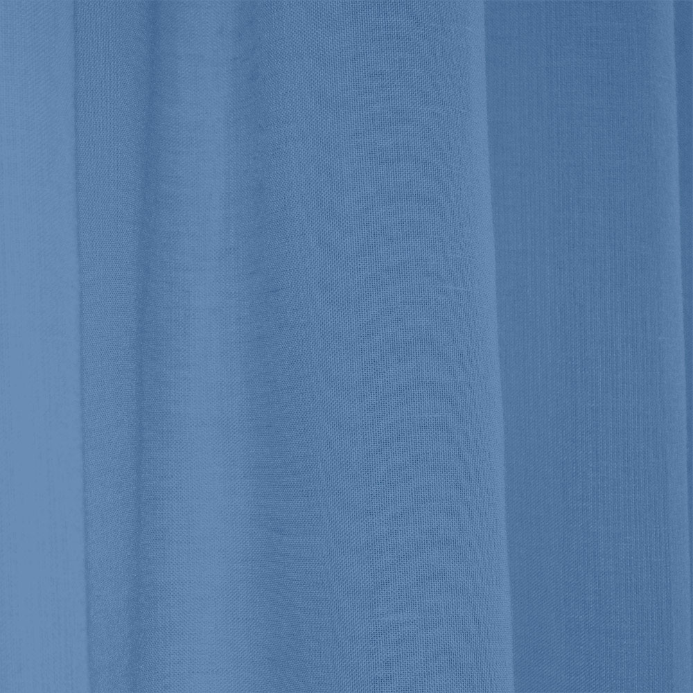 Κουρτίνα Με Τρέσα 145x295 Lino Line  603 Denim