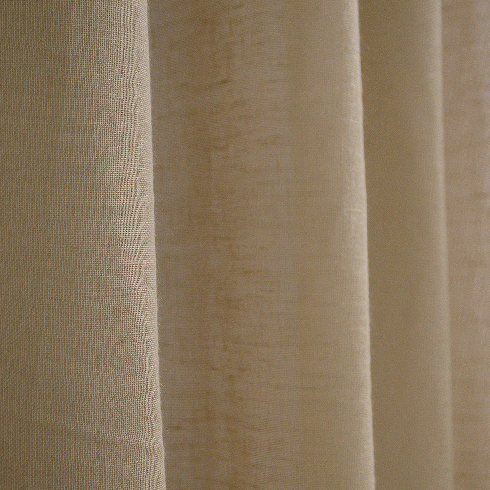Κουρτίνα Με Τρέσα 300x295 Lino Line 106 Camel
