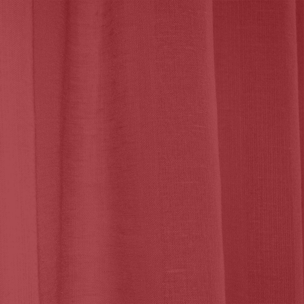 Κουρτίνα Με Τρέσα 300x295 Lino Line 401 Red