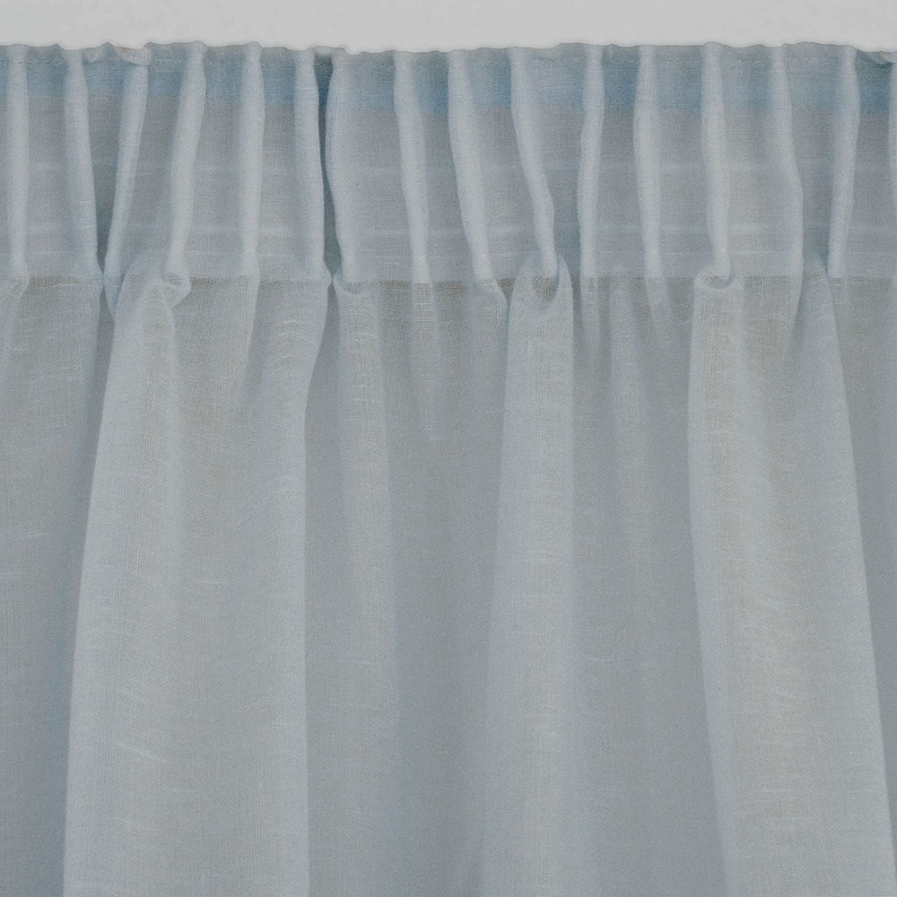 Κουρτίνα Με Τρέσα 300x295 Lino Line 601 Ciel