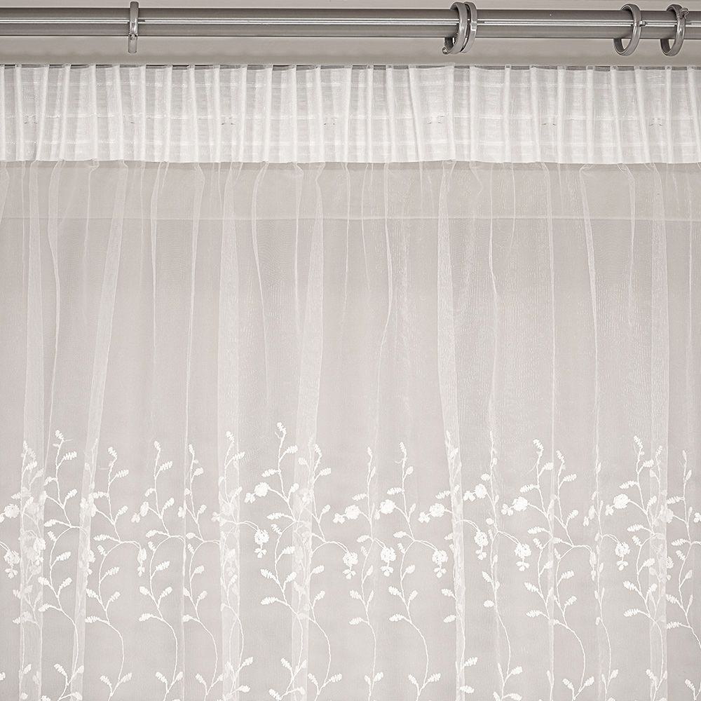 LINO ΚΟΥΡΤΙΝΑ ZENIO WHITE ΜΕ ΤΡΕΣΑ 280X300