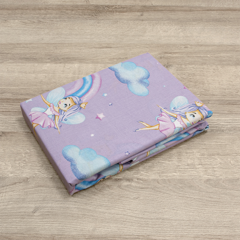 LINO BEBE ΣΕΤ ΣΕΝΤΟΝΙΑ ENHANCED RAINBOW LILAC 120X180