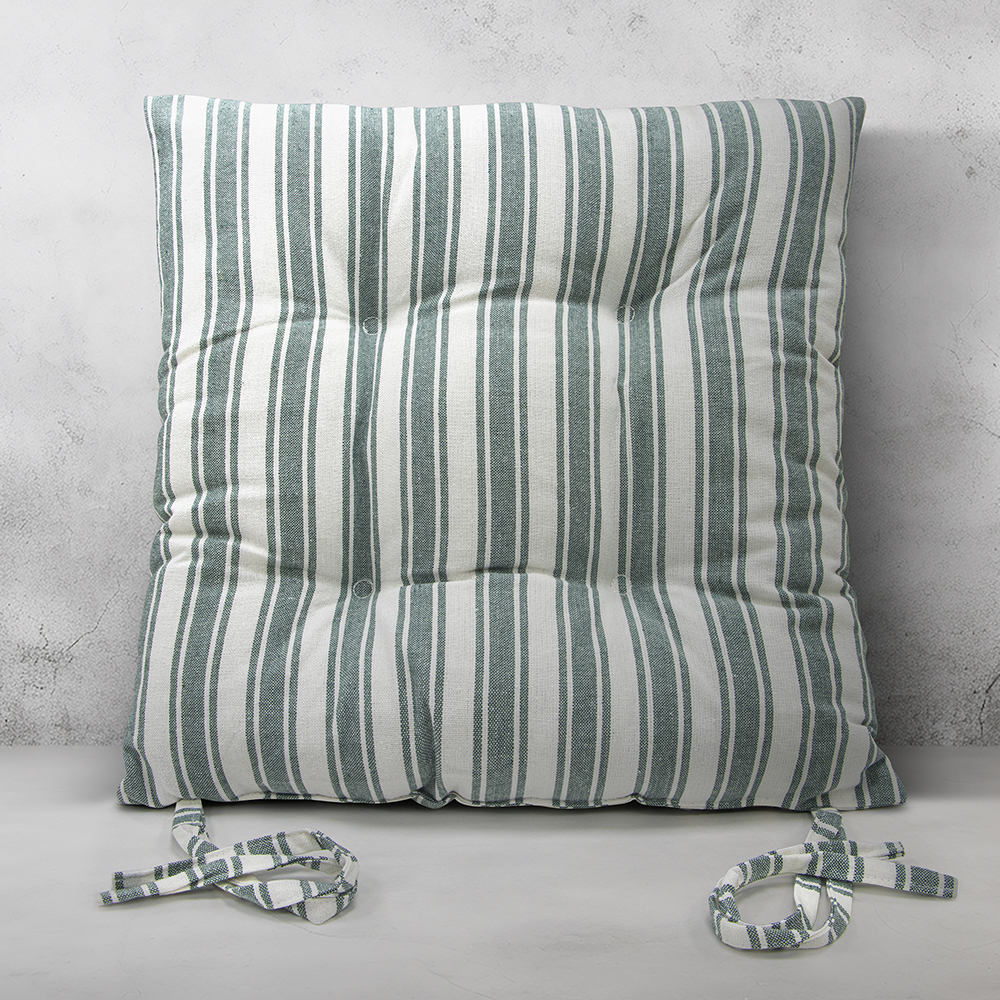 LINO Μαξιλάρι Καρέκλας Nubbie 40x40+5 Πράσινο