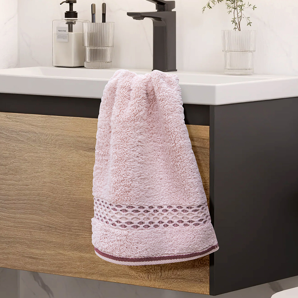 LINO Πετσέτα Χεριών (30x50) Igalo Ροζ