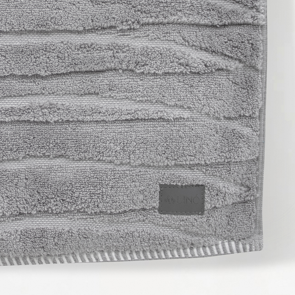 LINO Πετσέτα Χεριών (40x60) Loomline Γκρι
