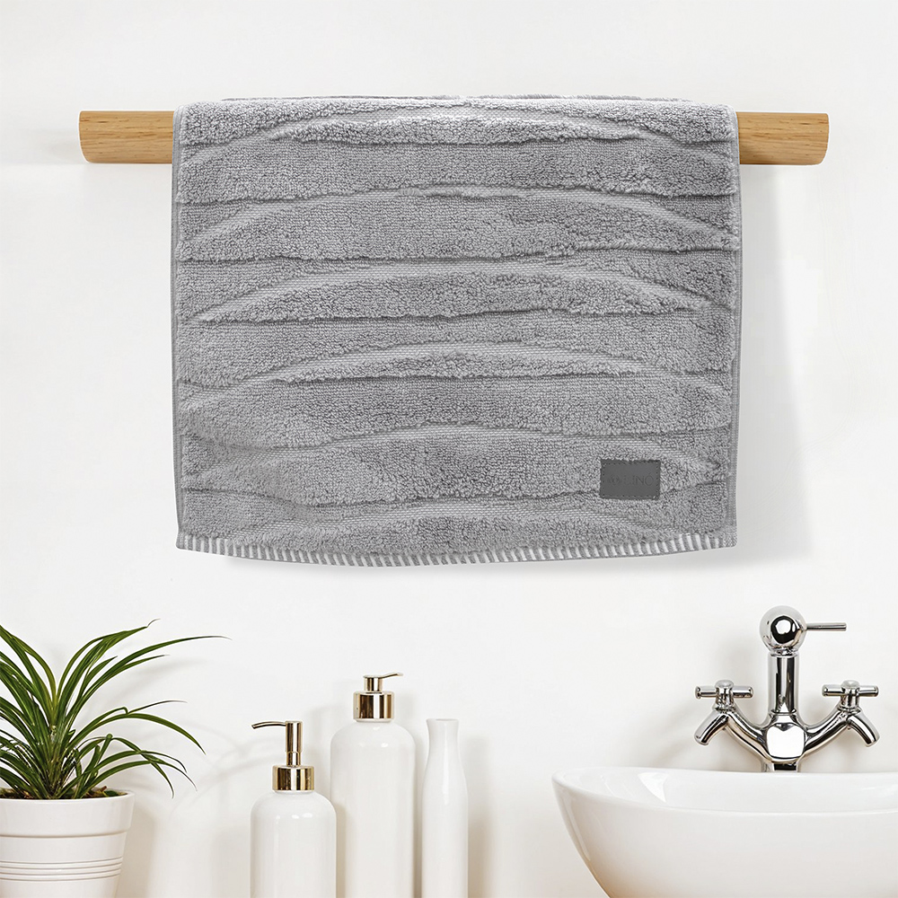 LINO Πετσέτα Χεριών (40x60) Loomline Γκρι