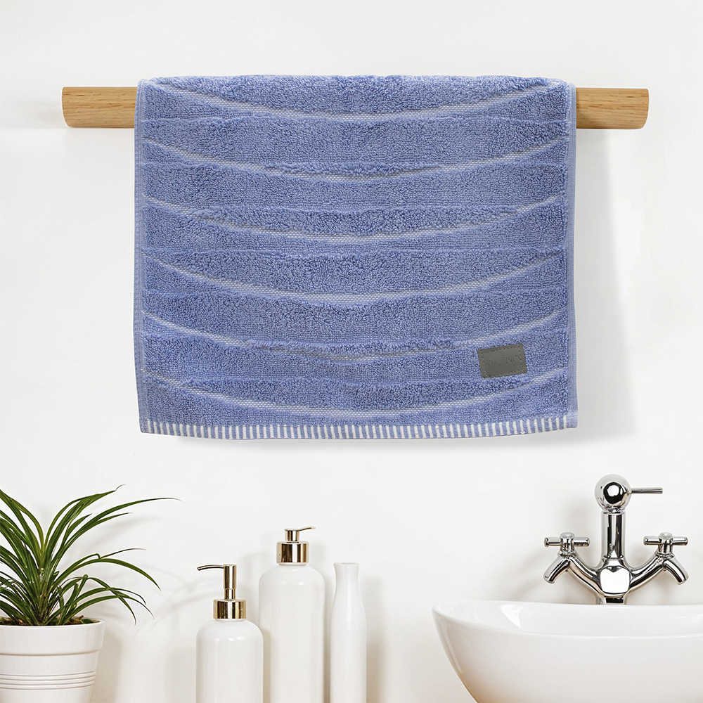 LINO Πετσέτα Χεριών (40x60) Loomline Ντένιμ