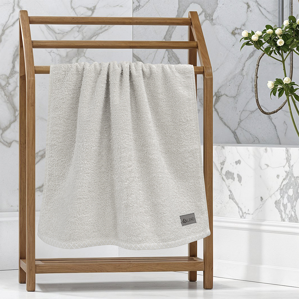 LINO Πετσέτα Προσώπου (50x90) Marley Άμμου