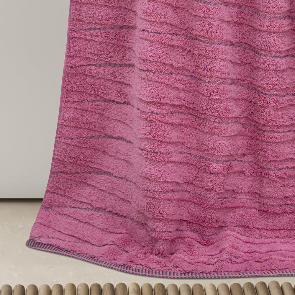 LINO Πετσέτα Σώματος (80x150) Loomline Κοραλί