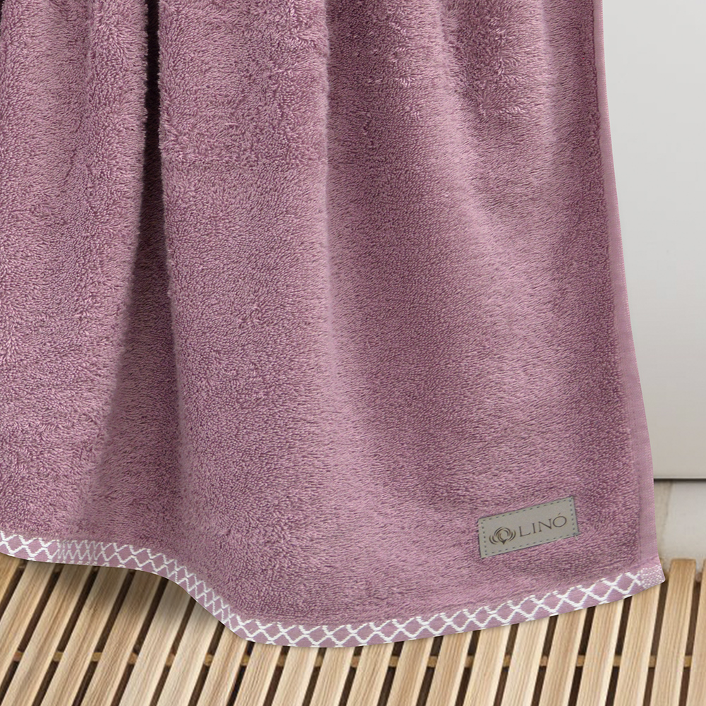 LINO Πετσέτα Σώματος (80x150) Marley Αμέθυστος