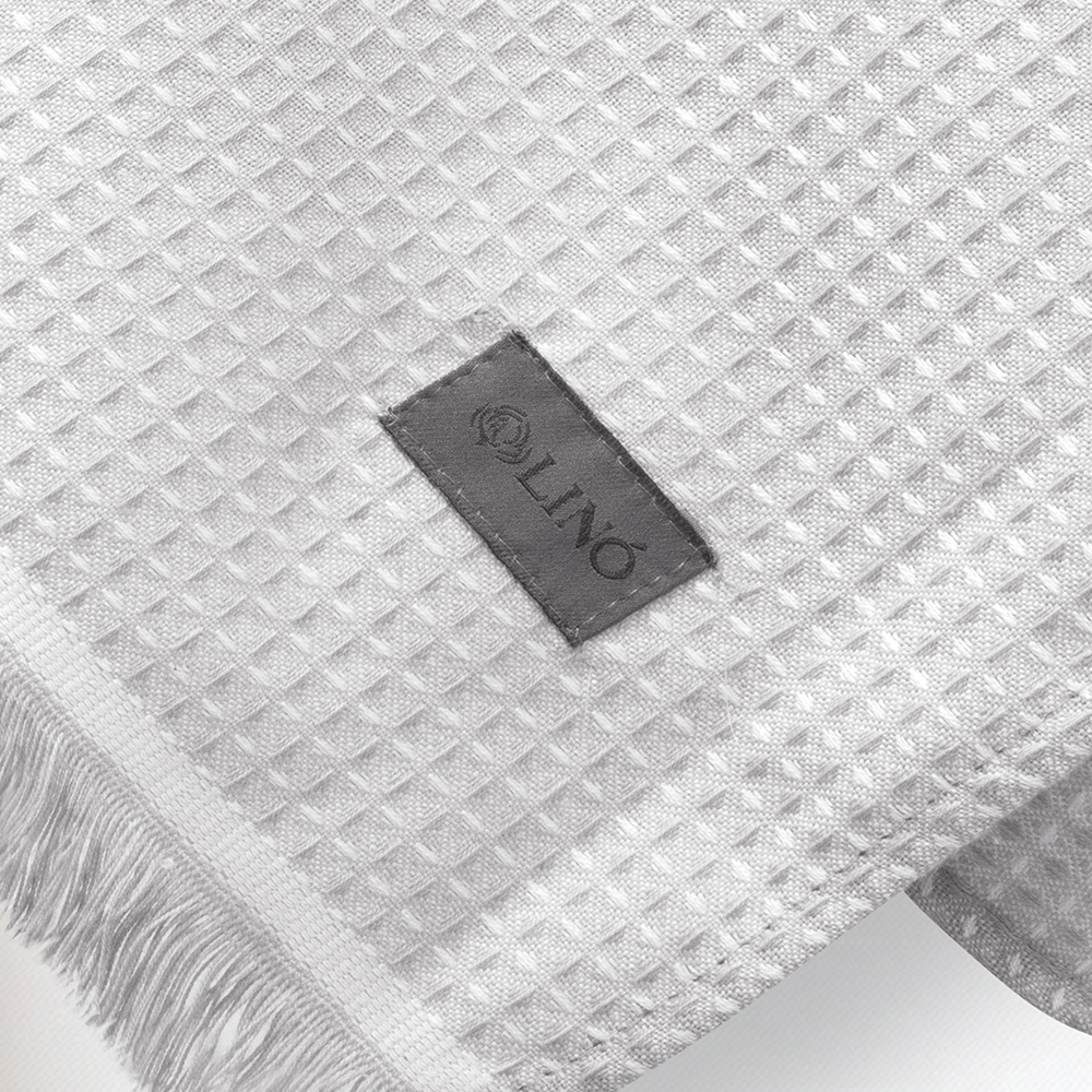 LINO Ποτηρόπανο (40x60) Niksi Ασημί