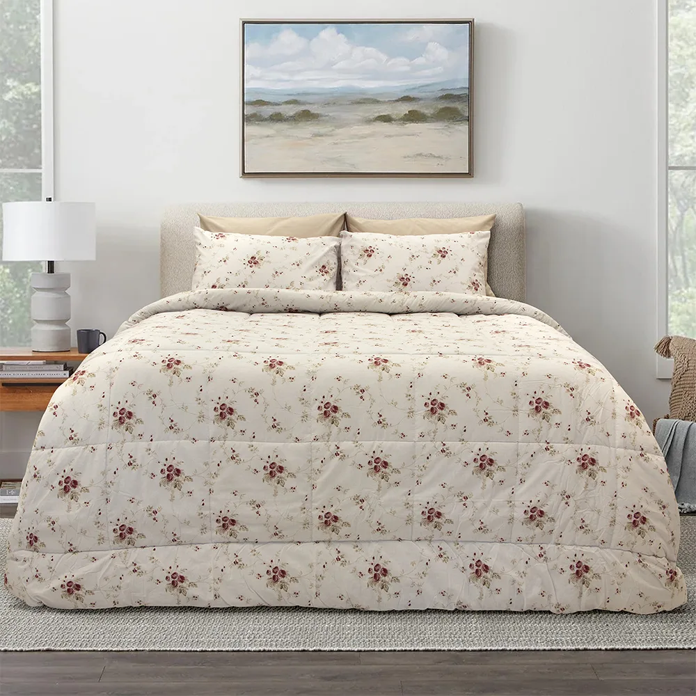 LINO ΣΕΤ ΣΕΝΤΟΝΙΑ ROSALIE RED 165X200+030